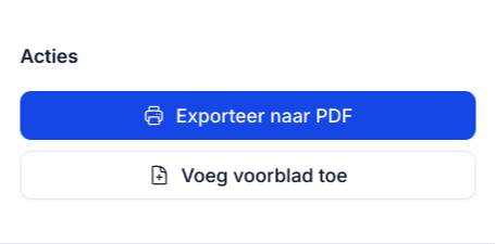 Genereer en download PDF