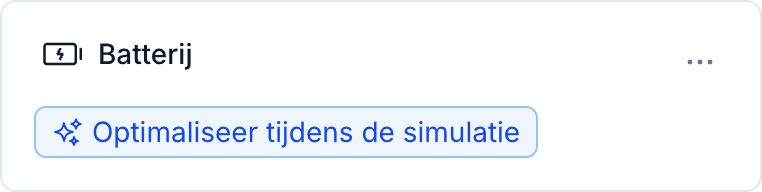 Battery sizing scenario